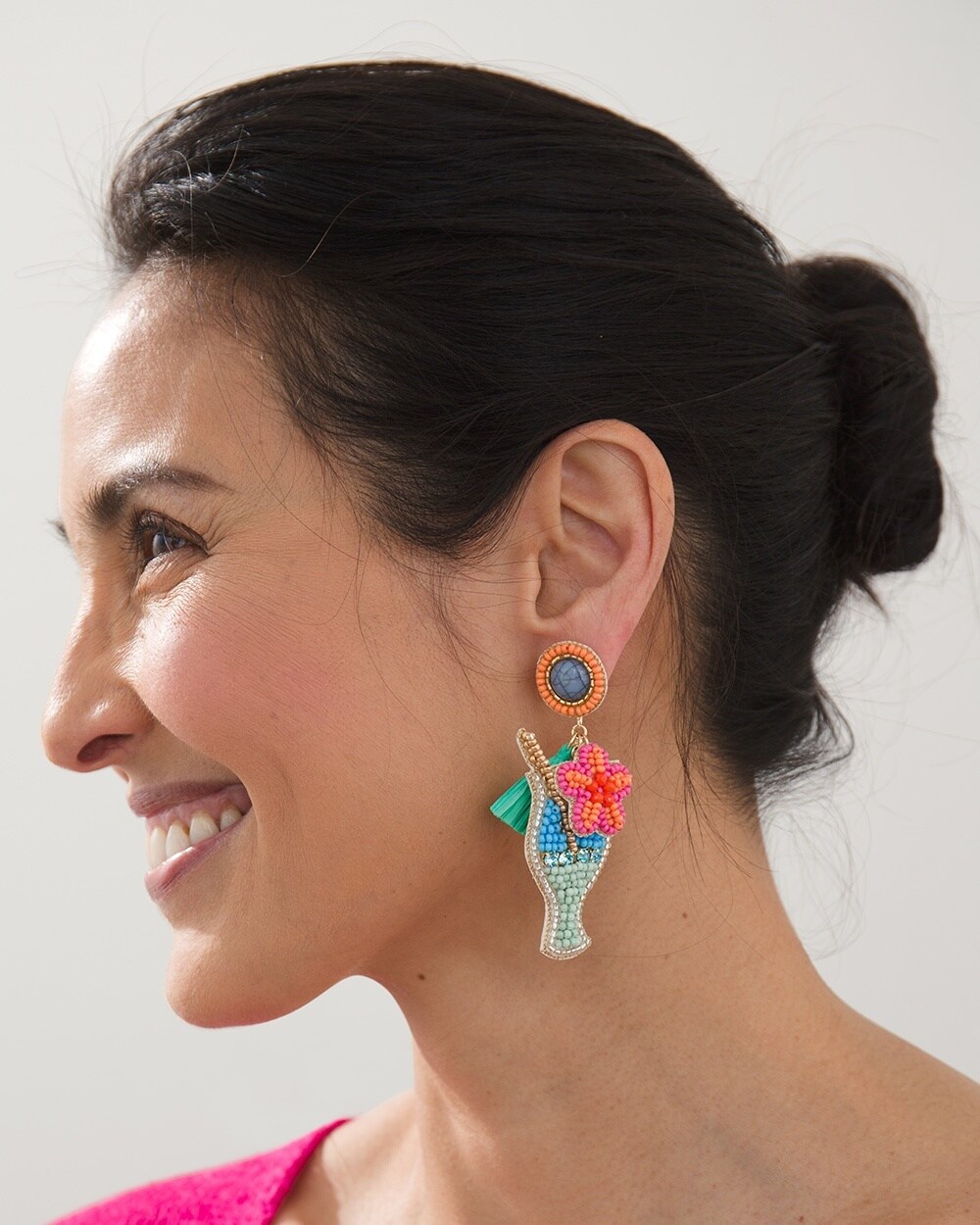 Cocktail Whimsy Drop Earrings