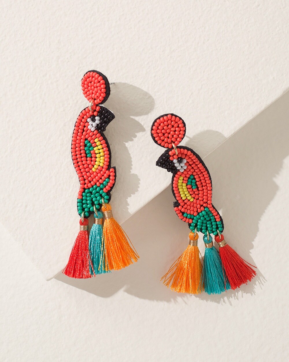 Parrot Drop Earrings