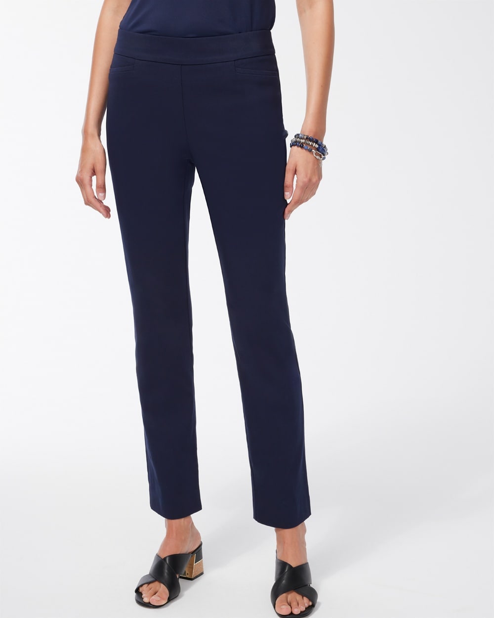 Fabulously Slimming 5-Pocket Ponte Ankle Pants - Chico's Off The Rack -  Chico's Outlet