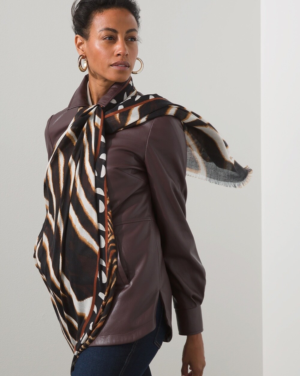 Gray Single WOMEN FASHION Accessories Shawl Gray NoName Gray fur scarf discount 72% 