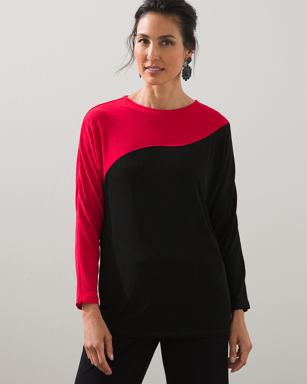 Travelers Colorblock Dolman Top