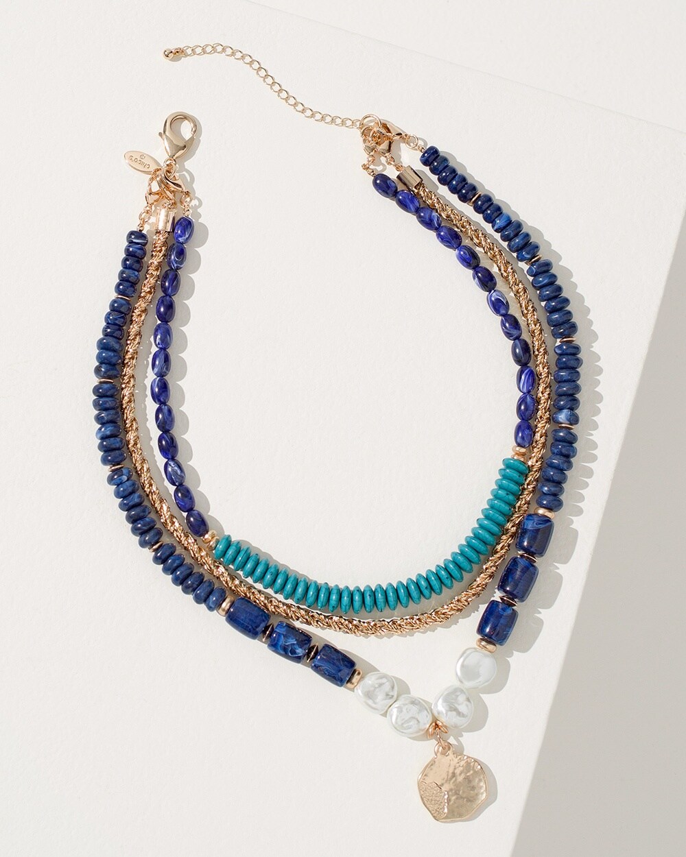 Short Multistrand Convertible Necklace