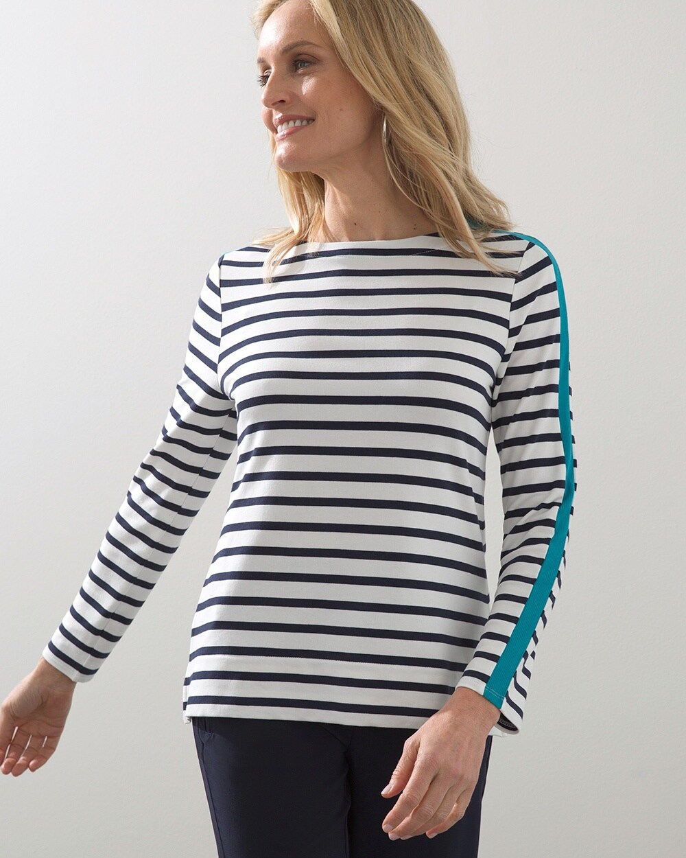 Zenergy French Terry Contrast Top