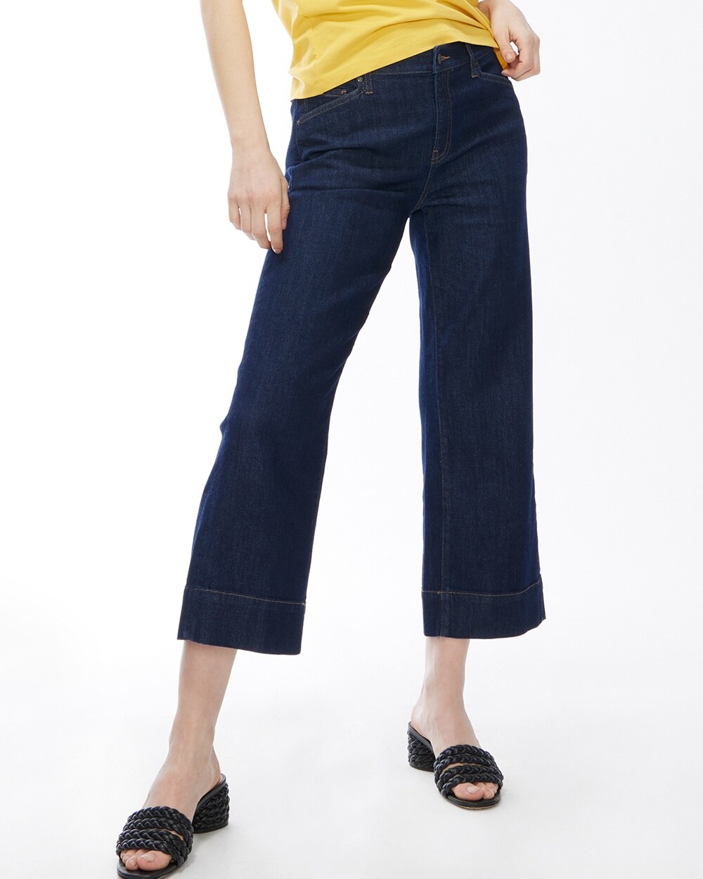 Denim Trouser Crops video preview image, click to start video