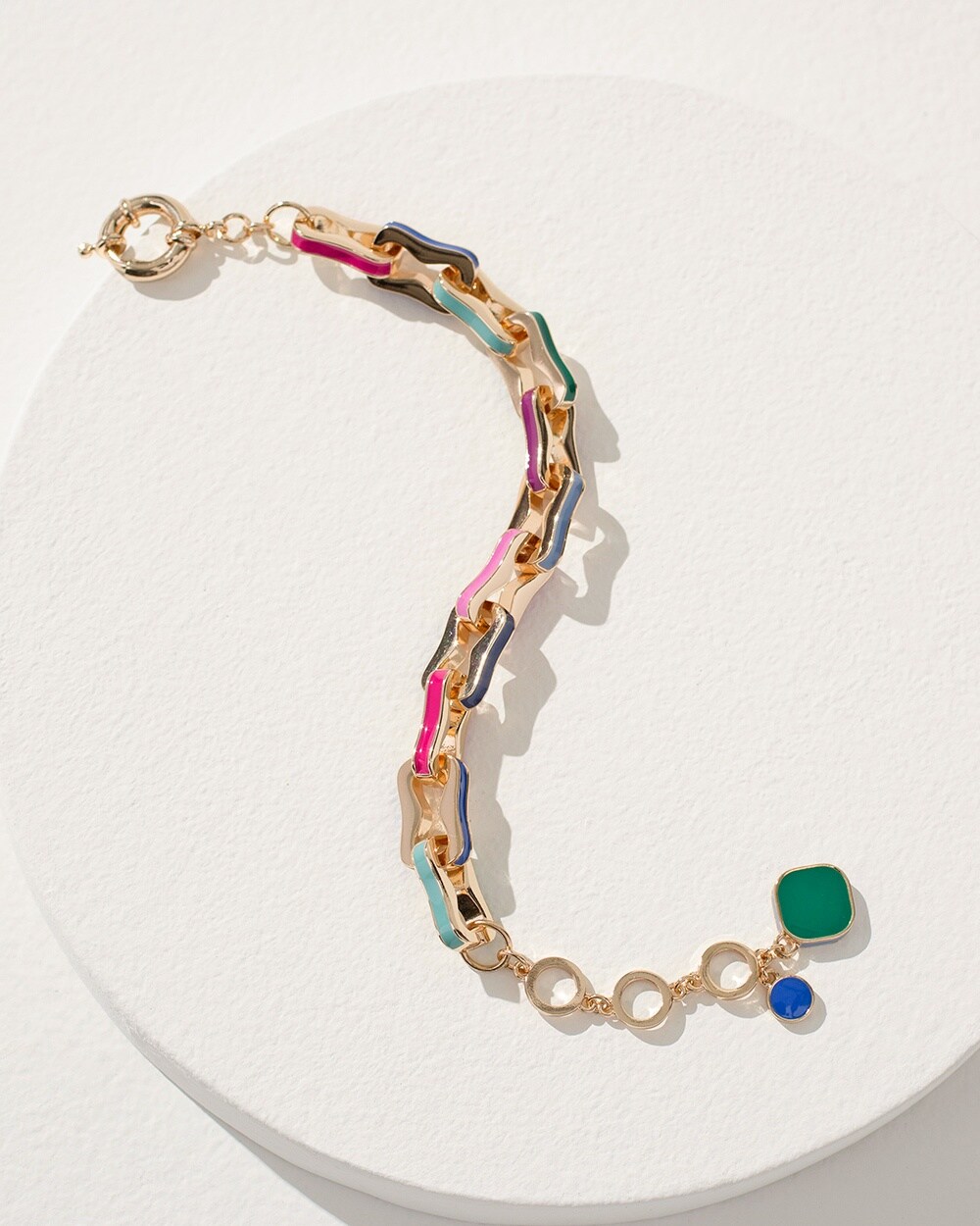 Multicolor Clasp Bracelet