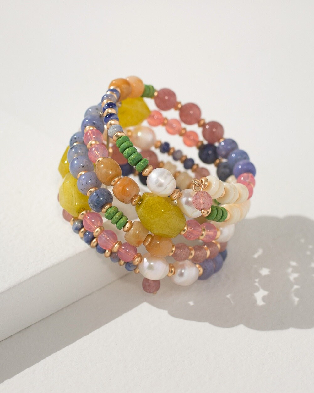 Multicolor Coil Bracelet