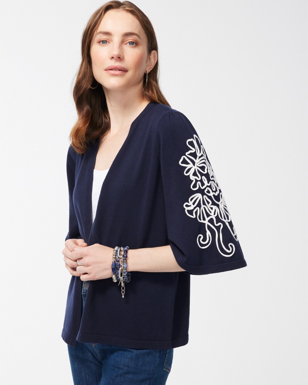 Soutache Embroidered Cardigan