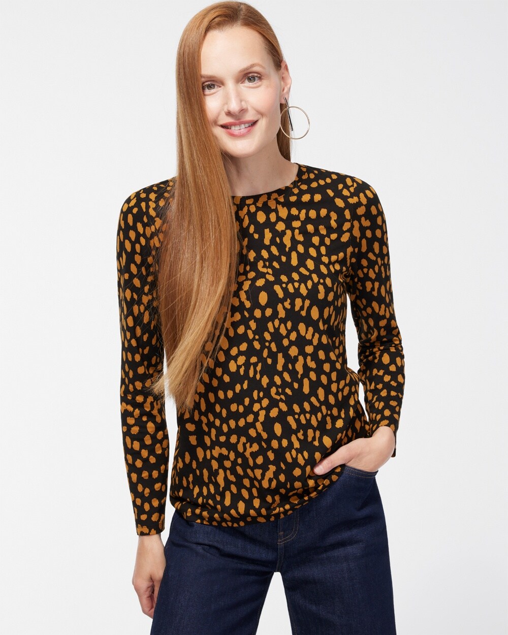 Touch of Cool Dots Layering Tee
