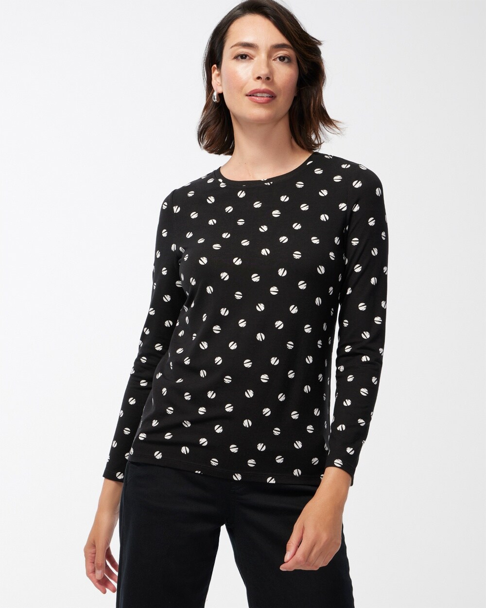 Touch of Cool Space Dot Layering Tee