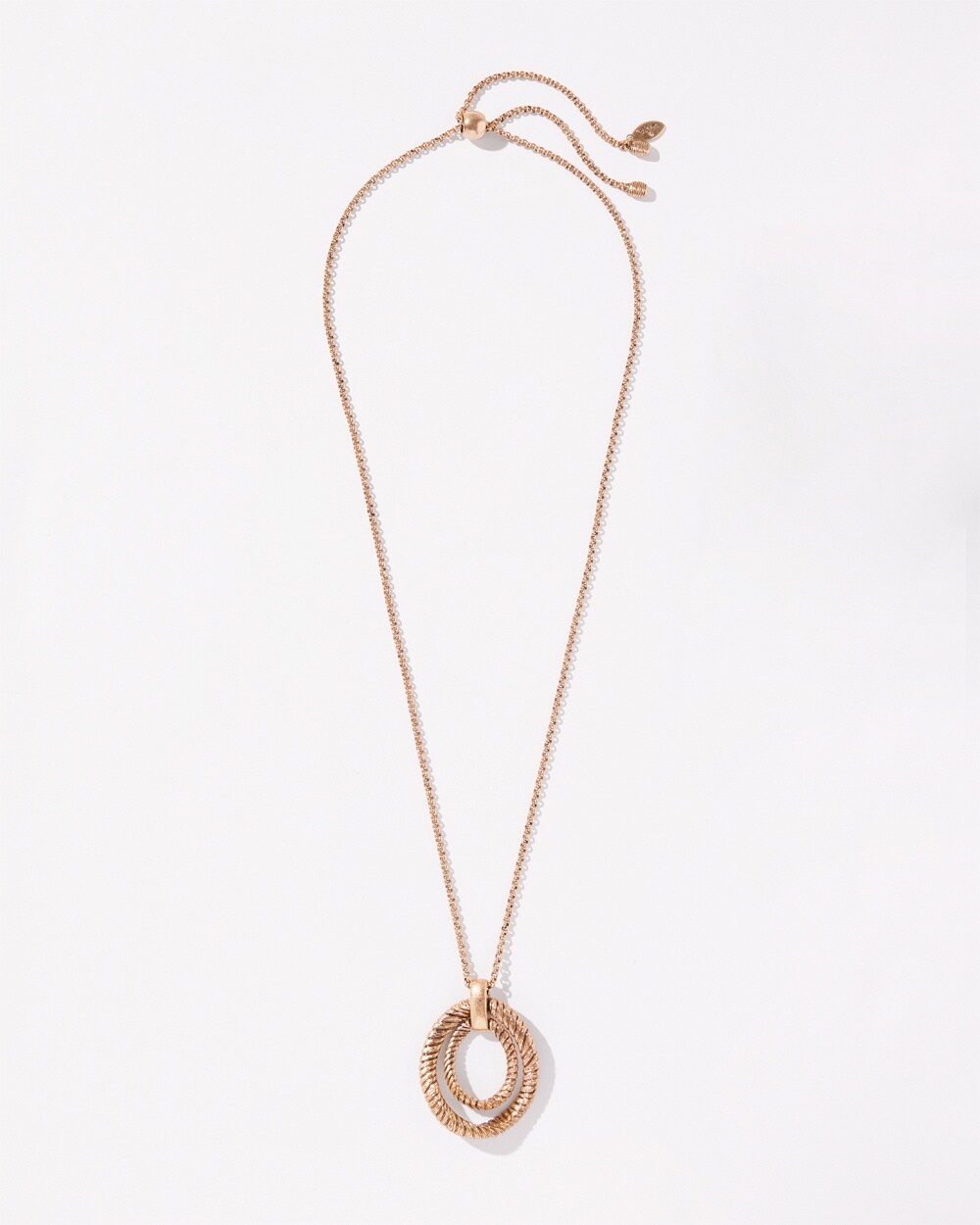 Gold Tone Adjustable Necklace