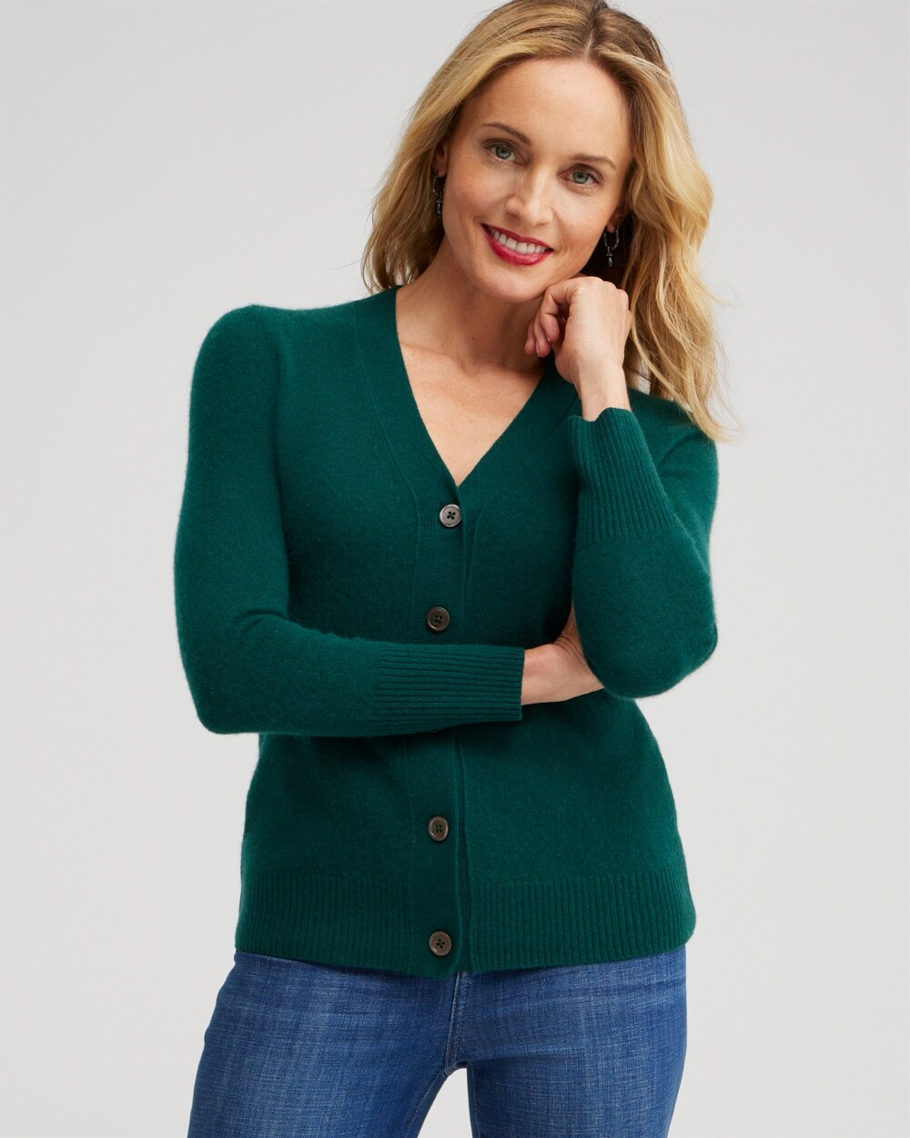 Cashmere Cardigan Sweater