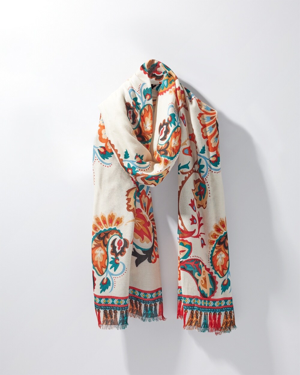 Paisley Oblong Scarf