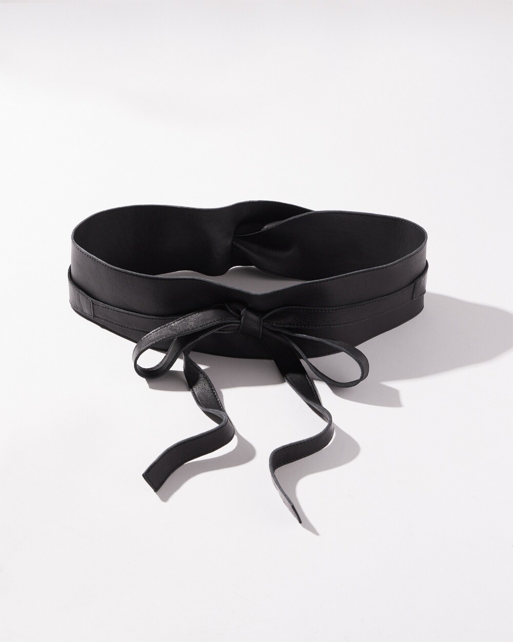 Leather Tie Belt