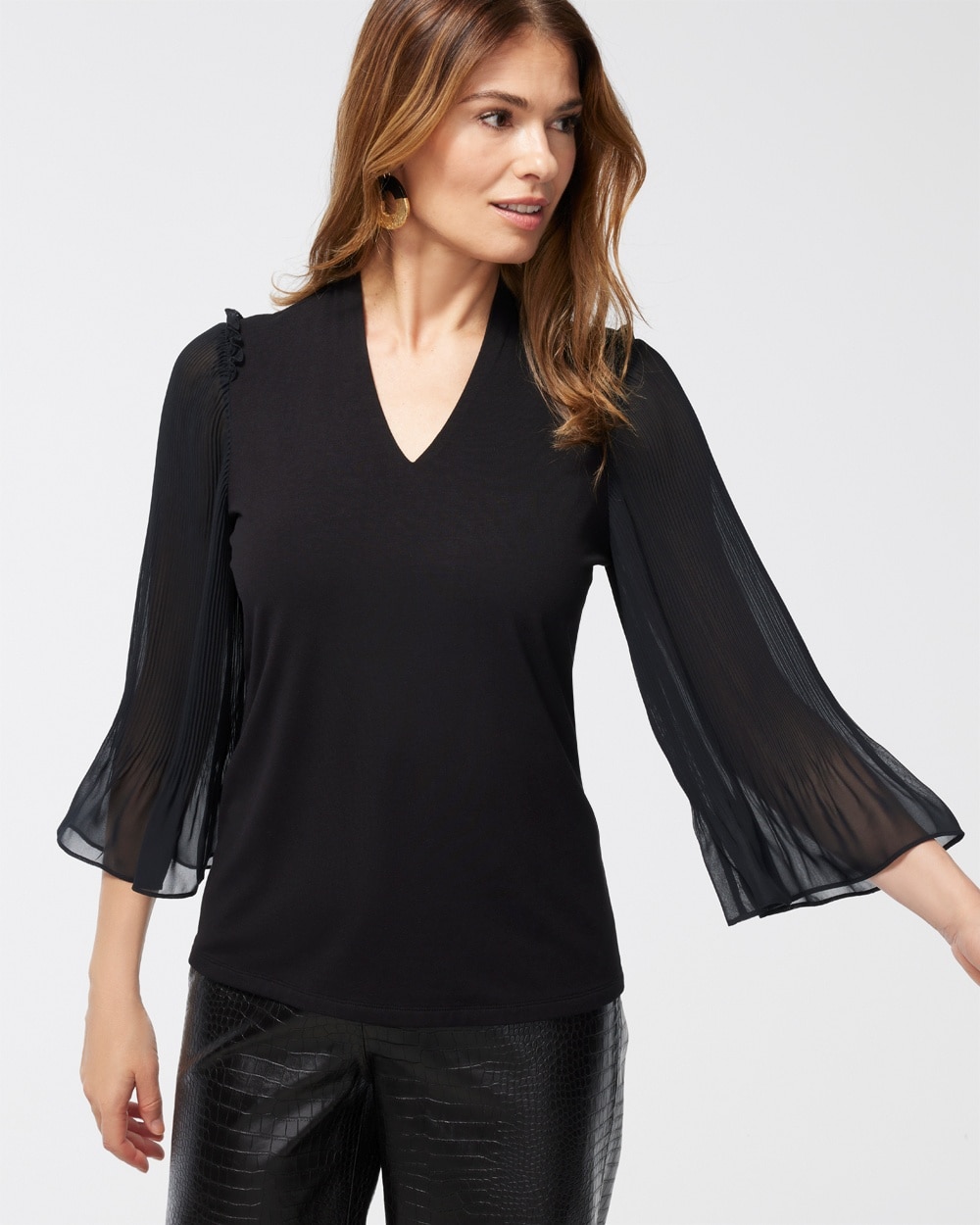 Touch of Cool Chiffon Sleeve Tee