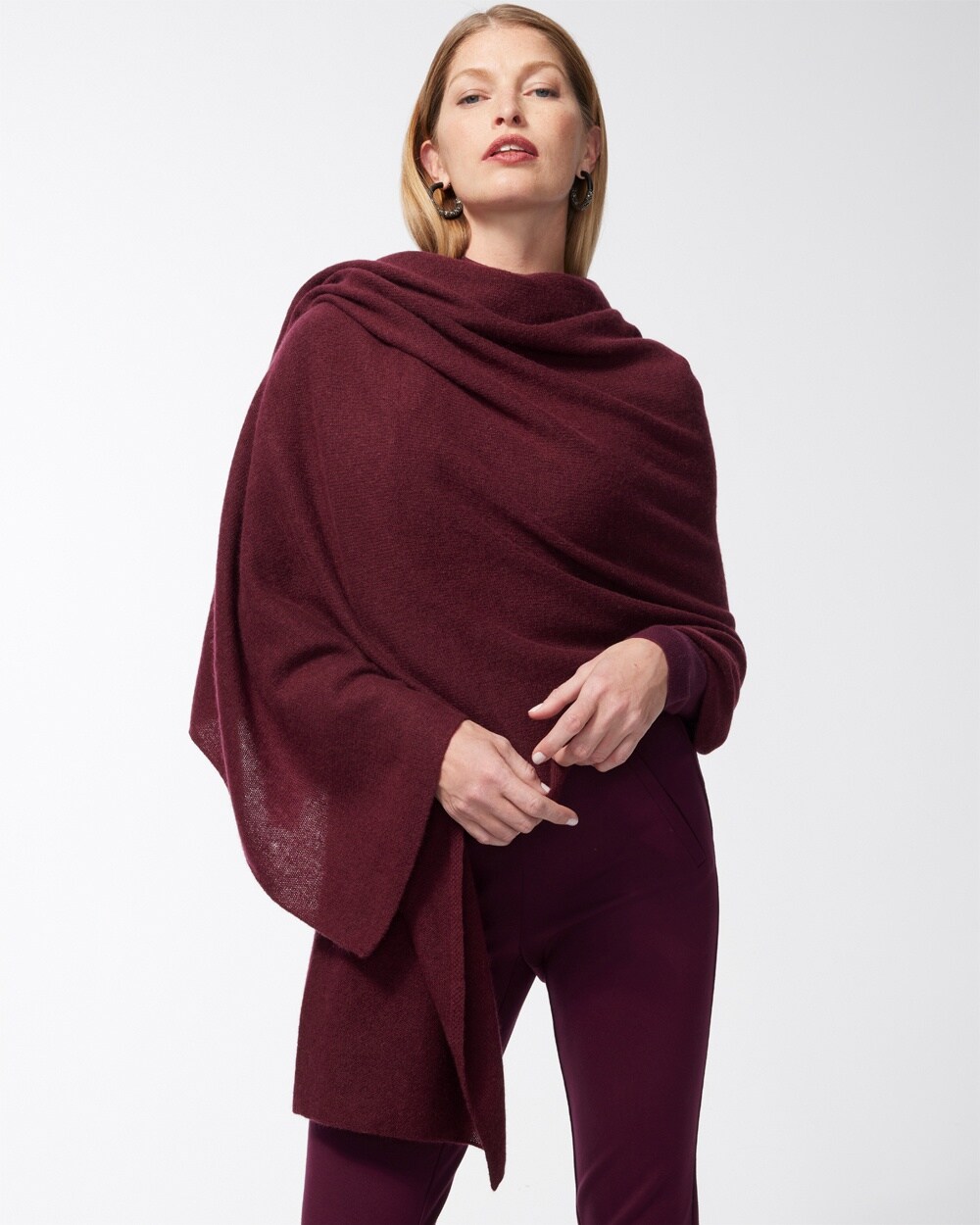 Red Cashmere Wrap