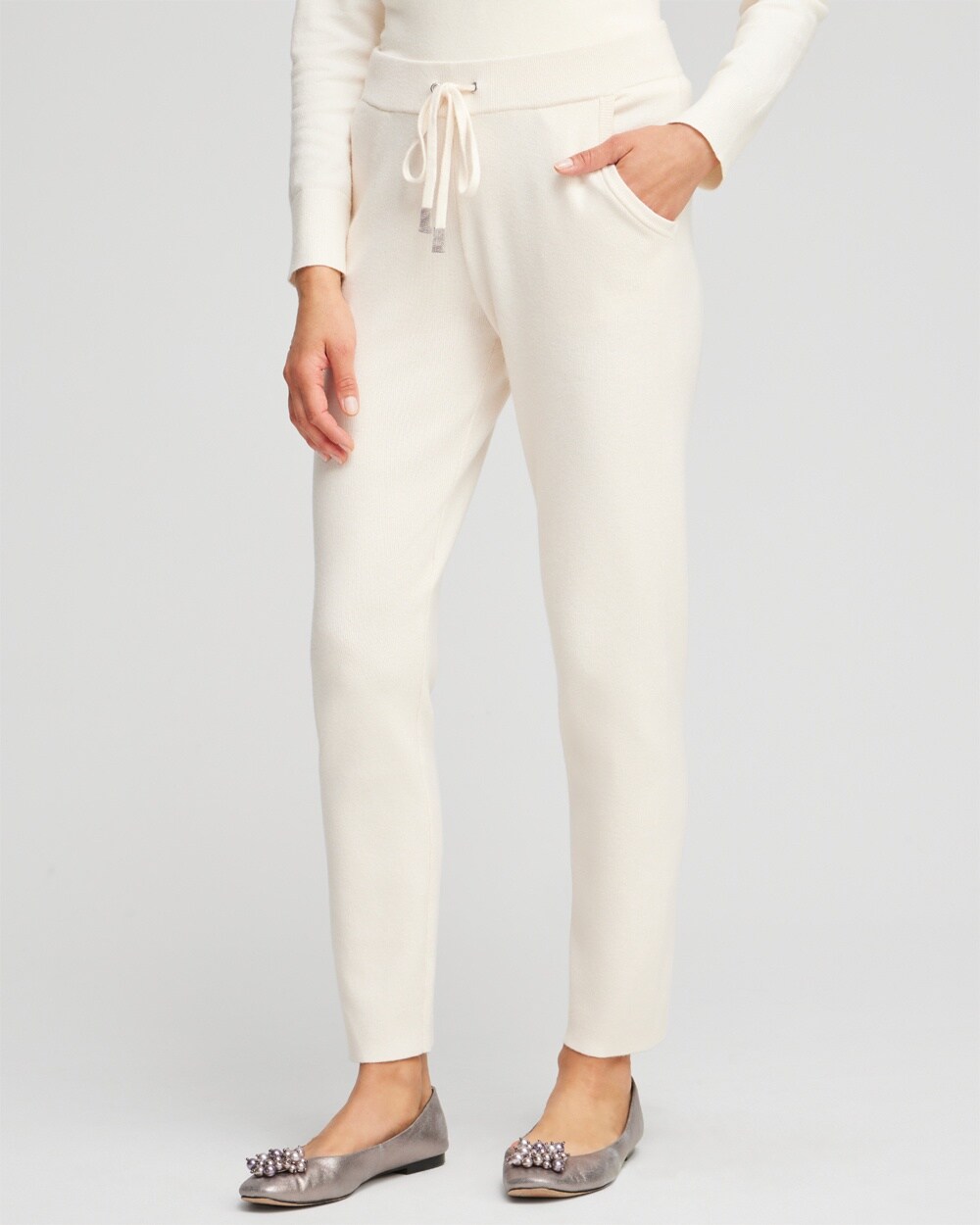 Zenergy Luxe&#174; Cashmere Blend Ankle Pants