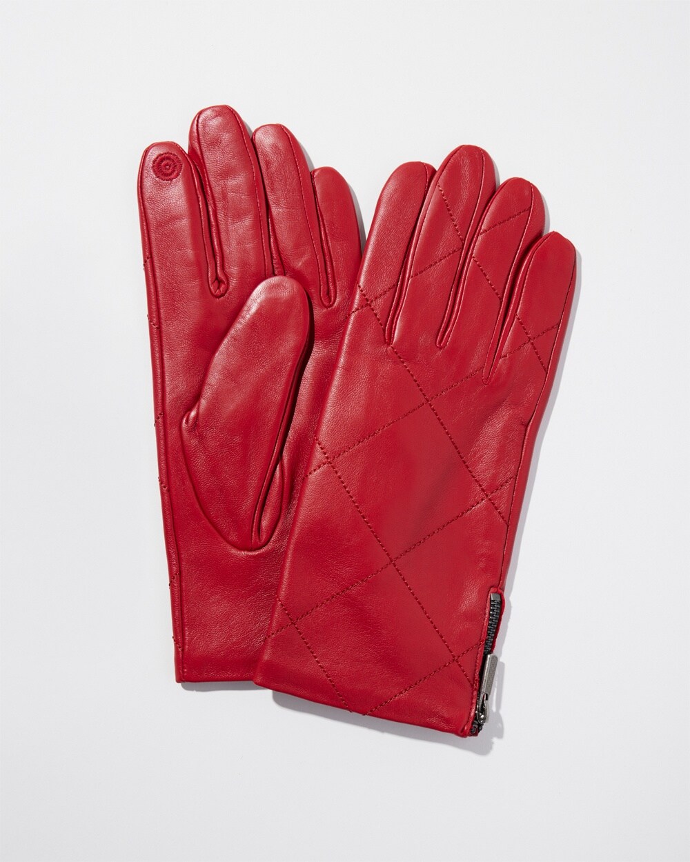 Leather Quilted Gloves