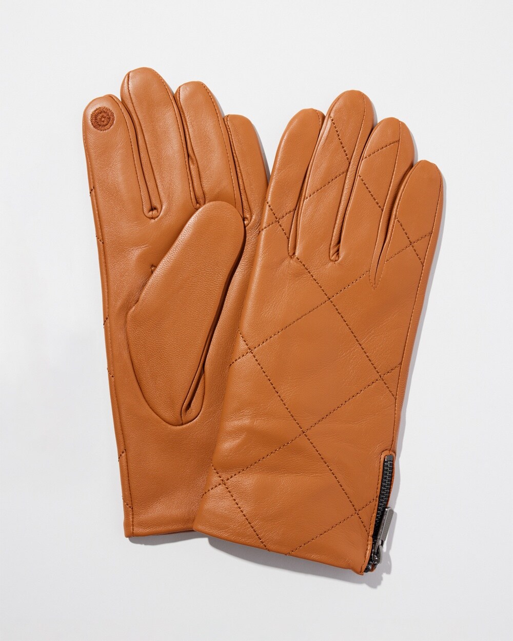 Leather Quilted Gloves