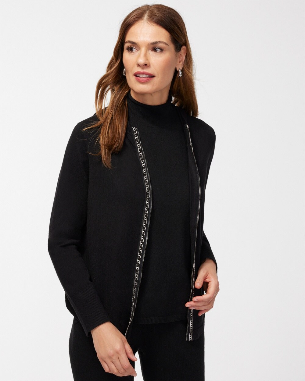 Zenergy Luxe Cashmere Blend Sweater