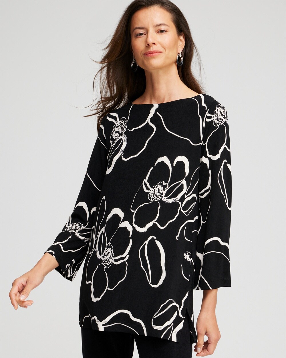 Travelers&#8482; Floral Tunic