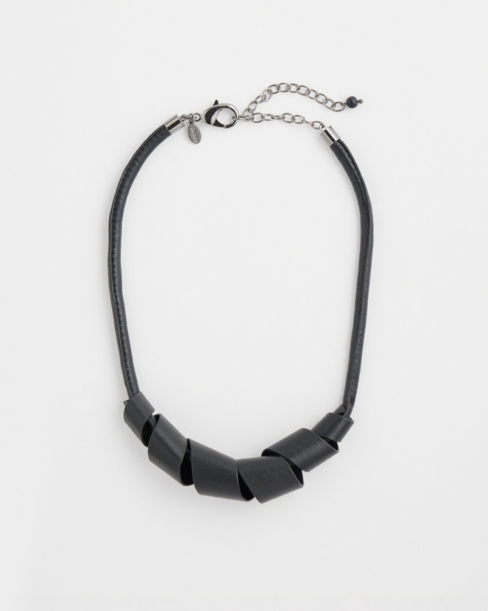 Leather Twist Necklace