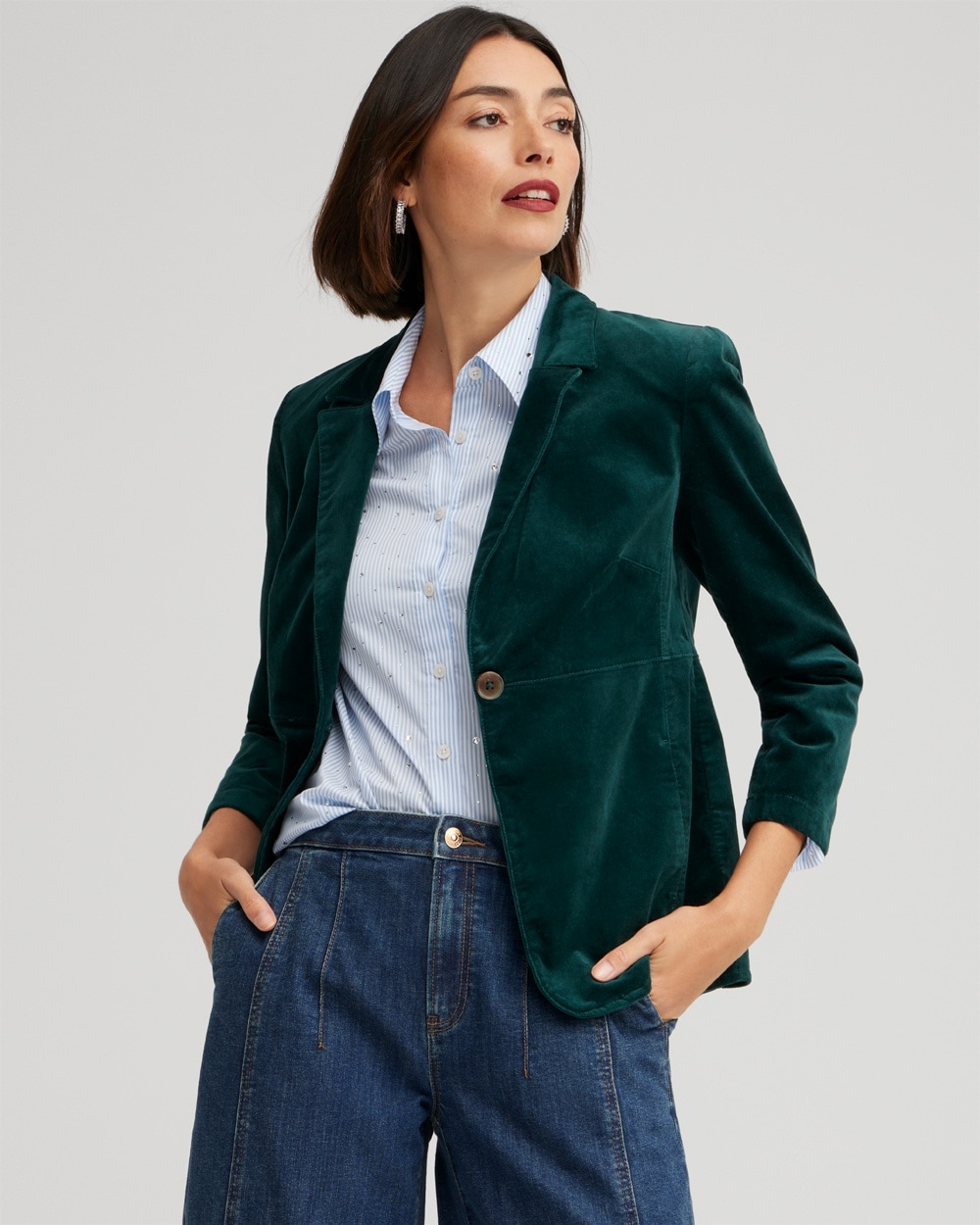 Velvet Blazer