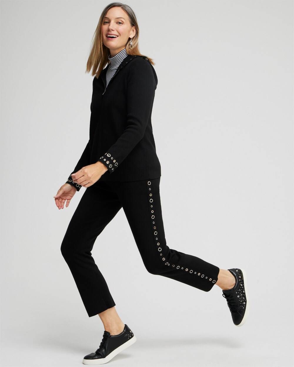 Zenergy Luxe® Cashmere Blend Grommet Pants