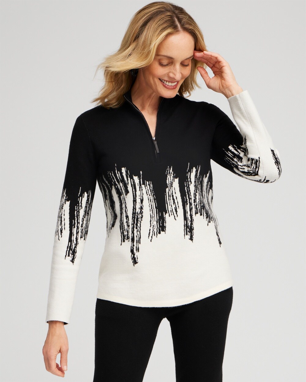 Zenergy Luxe&#174; Cashmere Blend Ombre Pullover