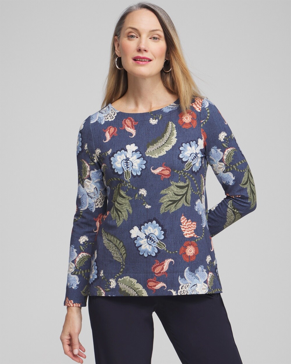 Zenergy® Floral Pullover