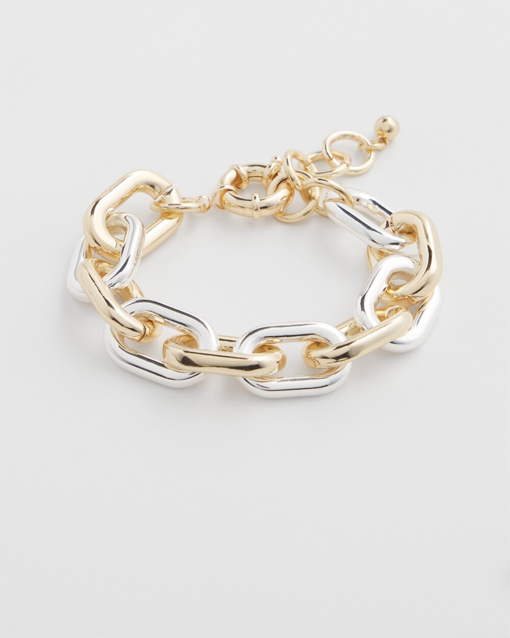 Chico's Mixed Metal Toggle Bracelet |  In Gold