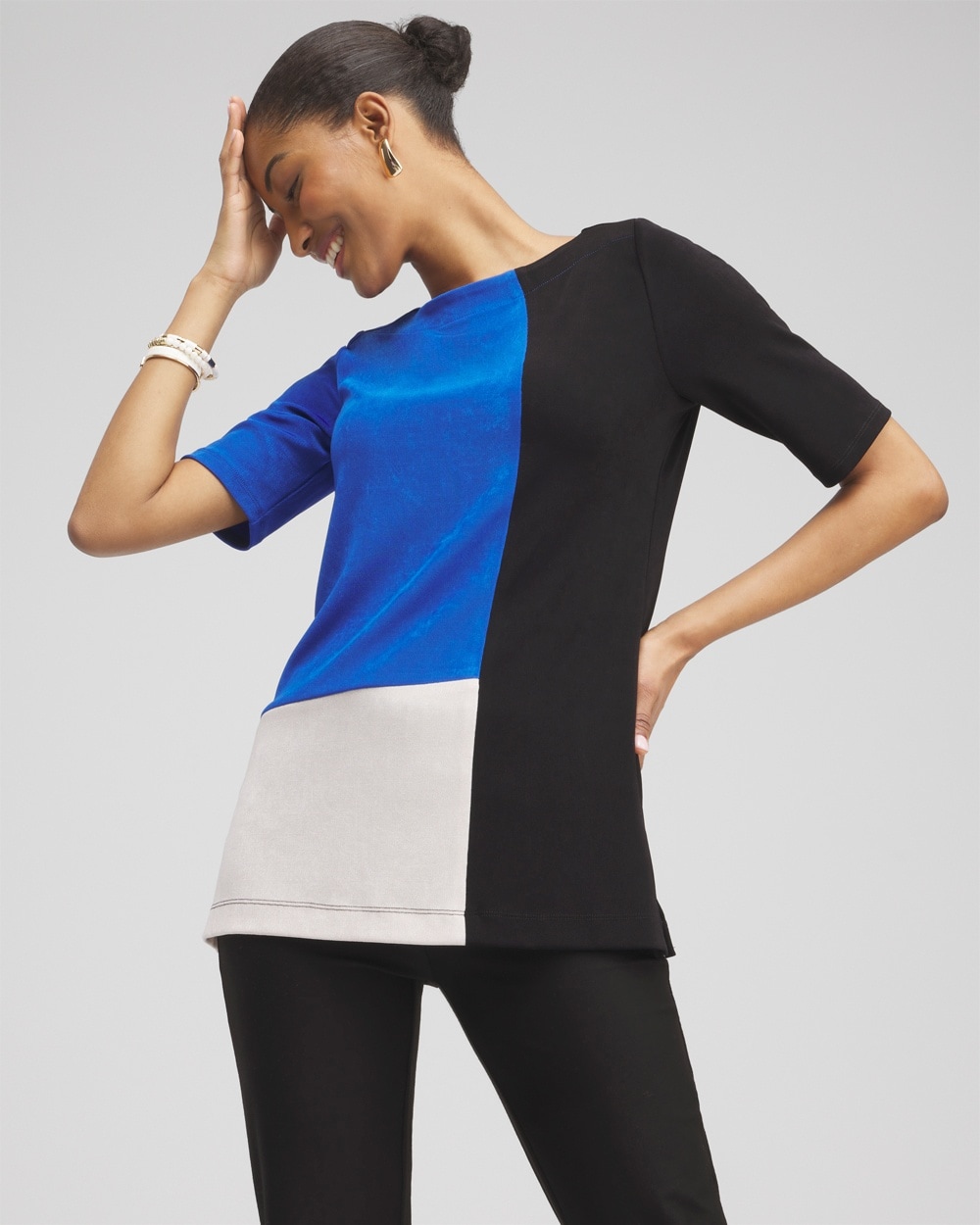 Travelers&#8482; Colorblock Tunic