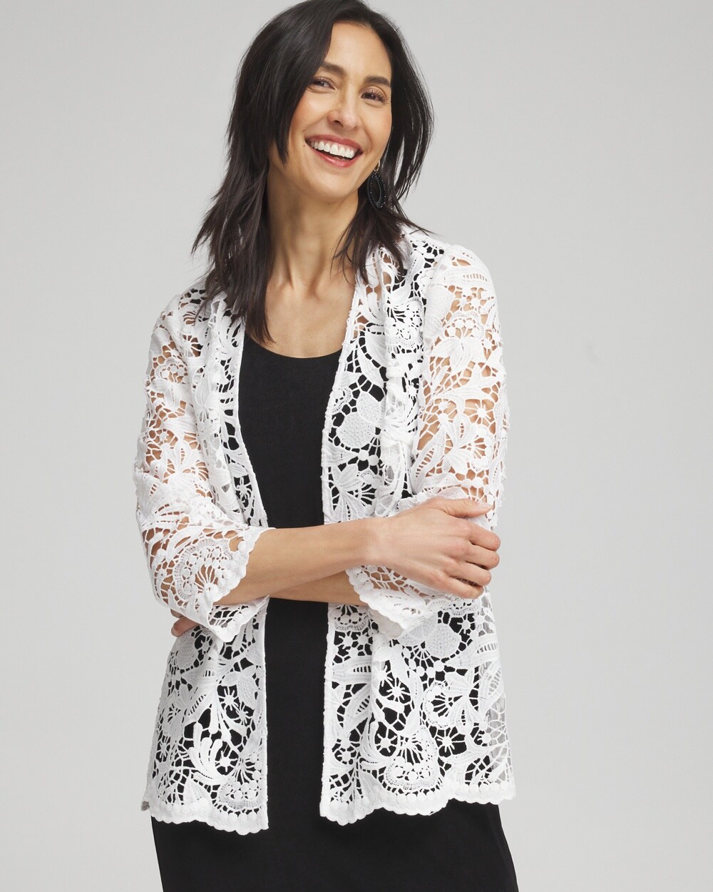 Travelers&#8482; Collection Lace Jacket