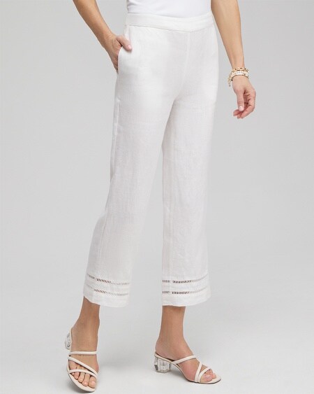Perfect Stretch Josie Lace Slim Capri Pants - Chico's Off The Rack -  Chico's Outlet