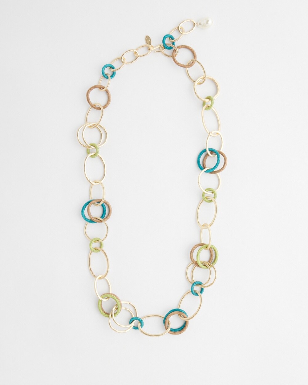 Chico's Links Convertible Necklace |  In White
