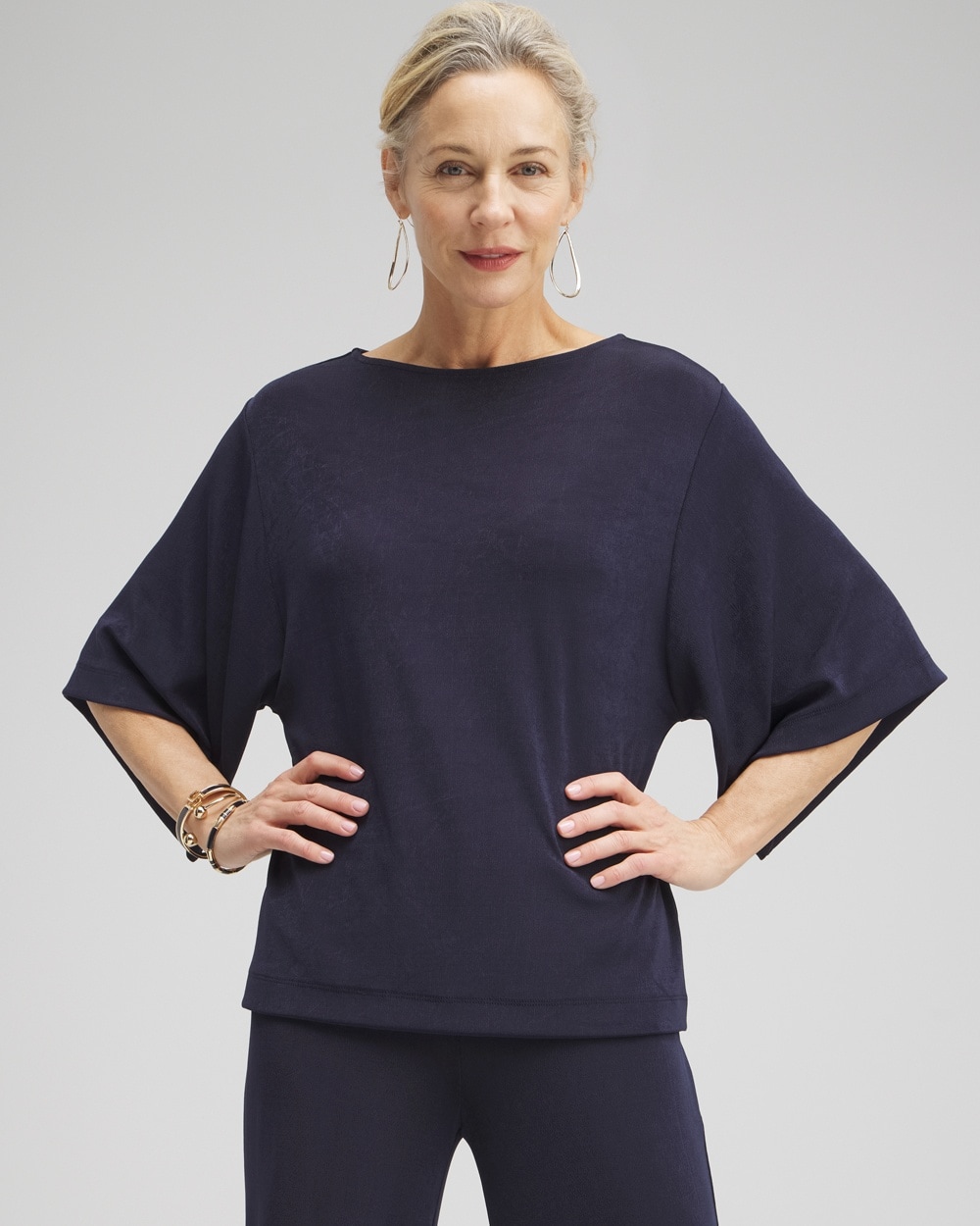 Travelers&#8482; Kimono Sleeve Top