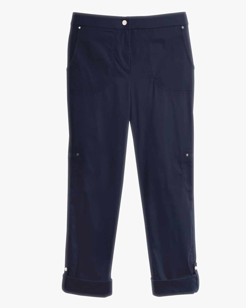 Luxe Twill Utility Crop Pants-NLA - Chico's