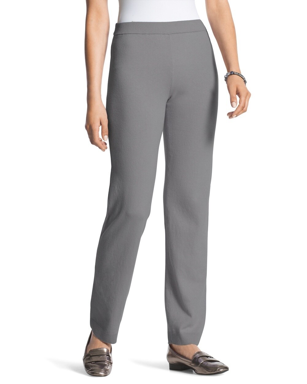 Zenergy Cotton Cashmere Pants in Grey