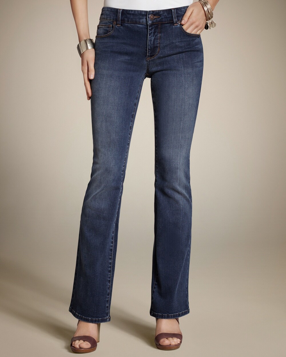 Bootcut Jeans in Veiled Ember - Chicos