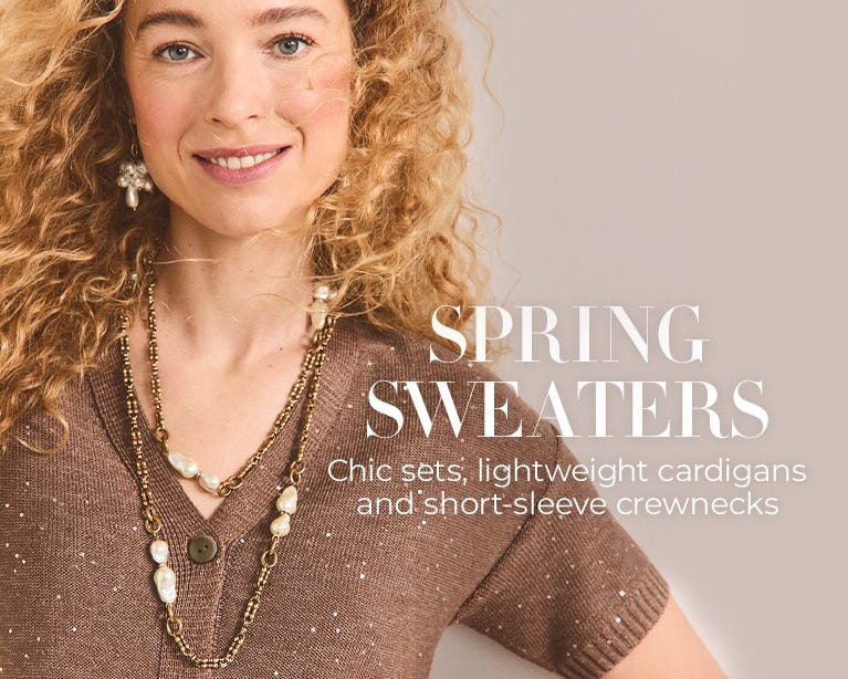 Spring sweaters