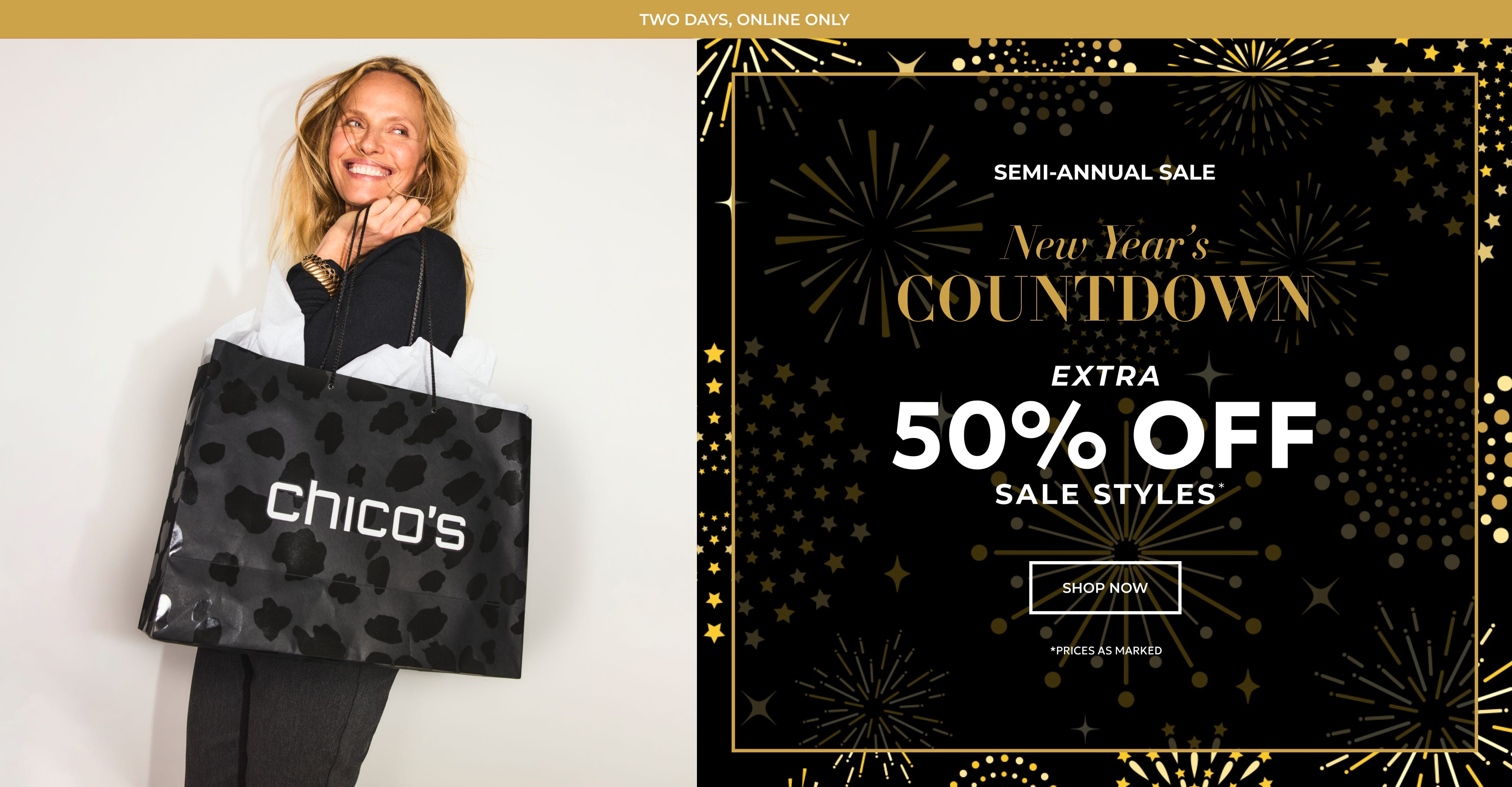 Extra 50% off sale styles