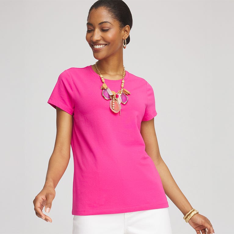 Cotton blend tees