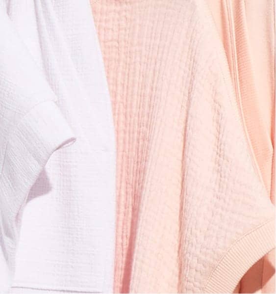 Close up view of Zenergy collection fabric