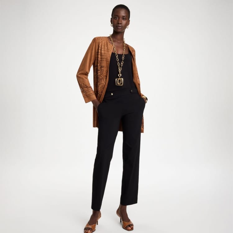 Straight leg pants
