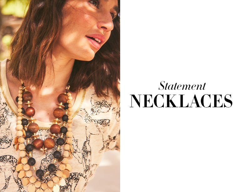 Statement necklaces