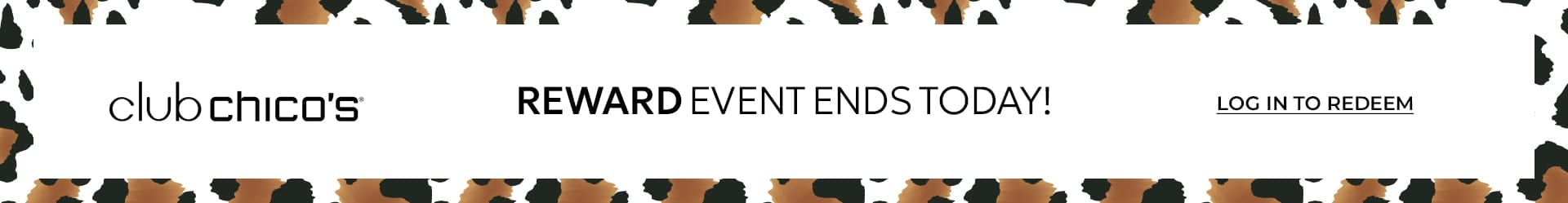 Wardrobe reward event ends today