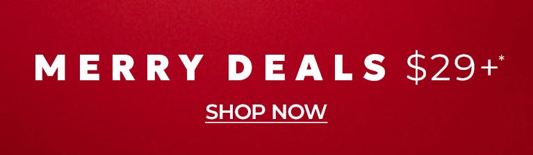 Merry deals starting at $29