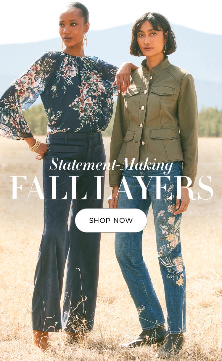 Statement-making fall layers