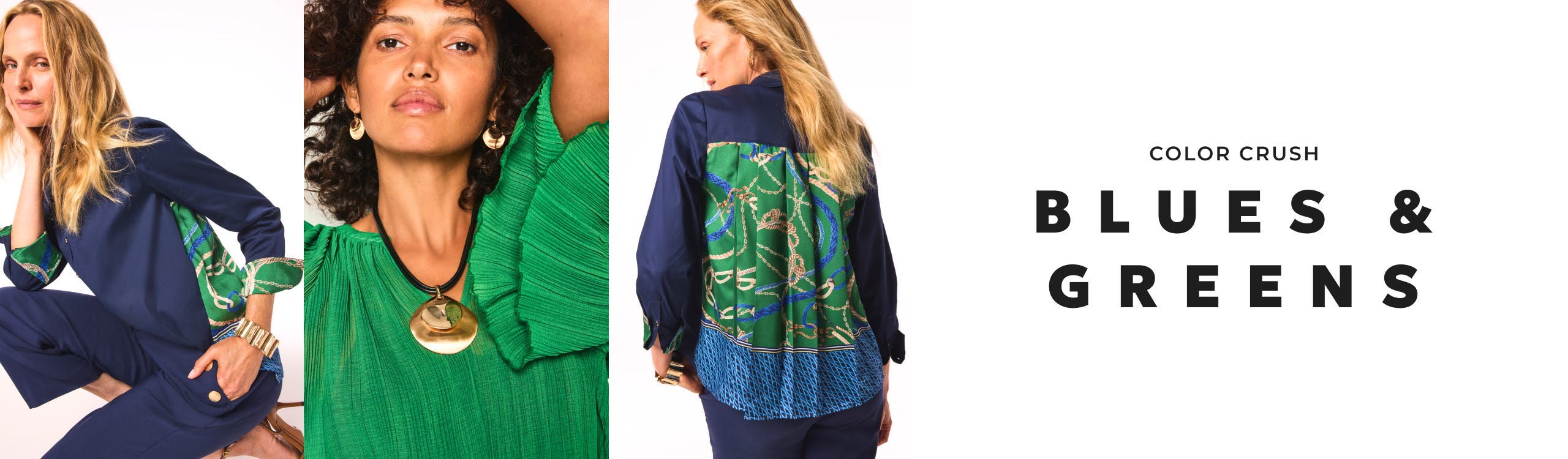 Color crush blues and greens