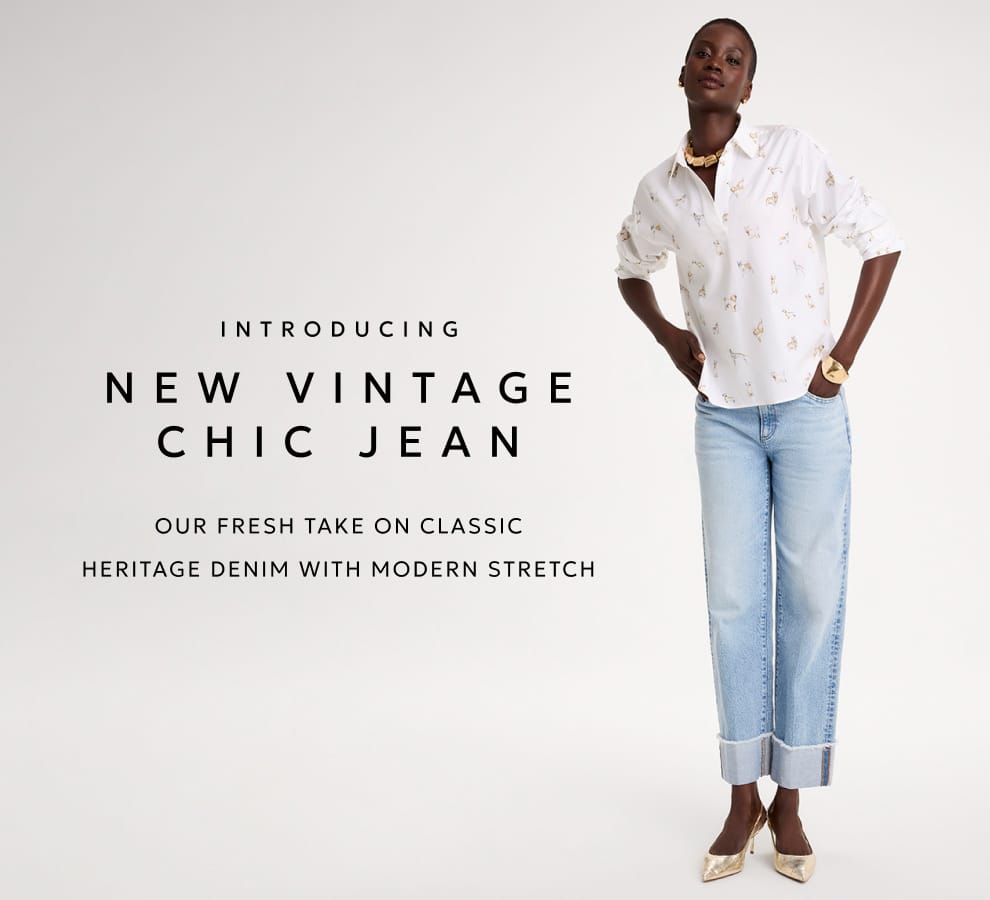 New vintage chic jean
