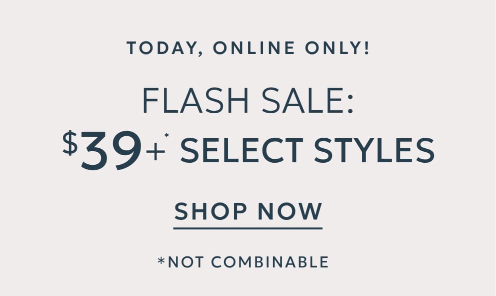 $39 select styles